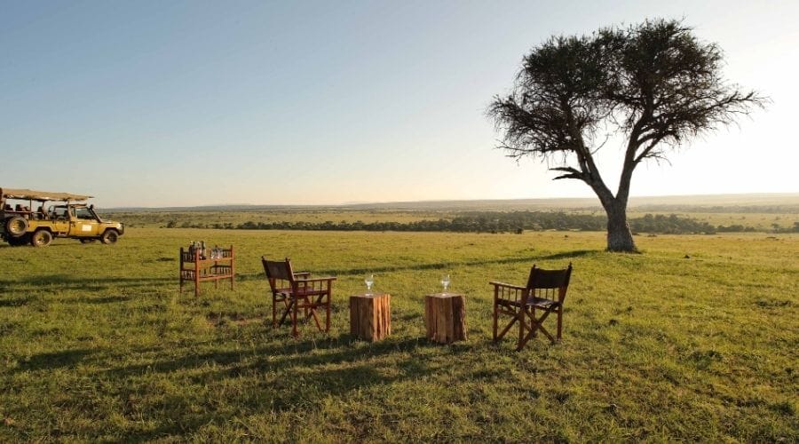 Champagne Breakfast in Mara