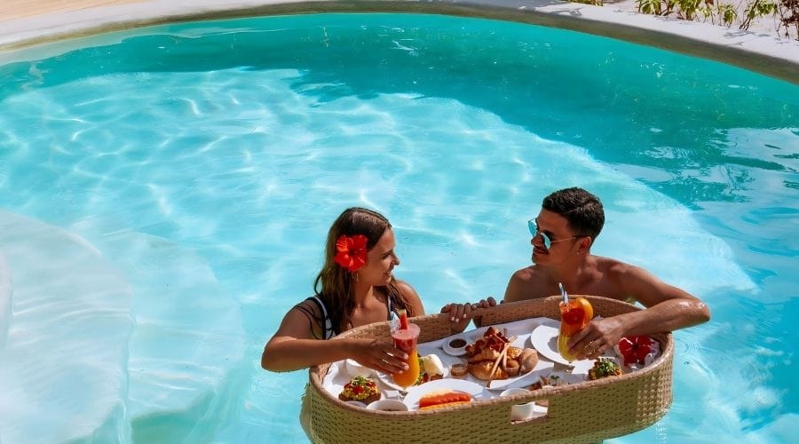 Dining - Floating Breakfast in Private Pool