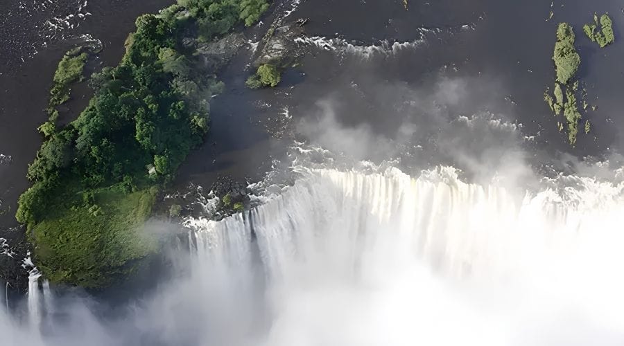 Victoria Falls from above