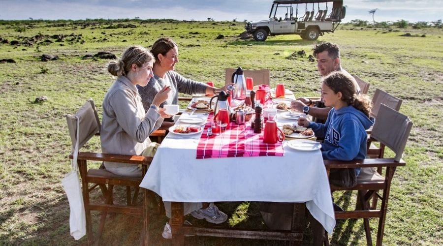 A classic Masai Mara game-drive experience