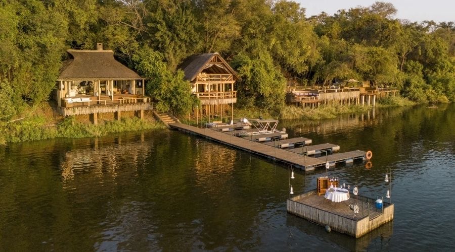 Zambezi riverside accommodation in Livingstone