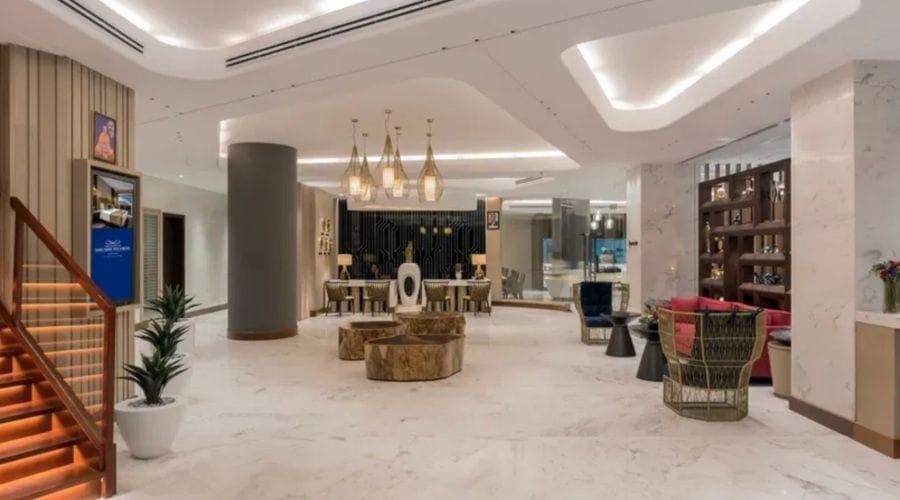 contemporary lobby